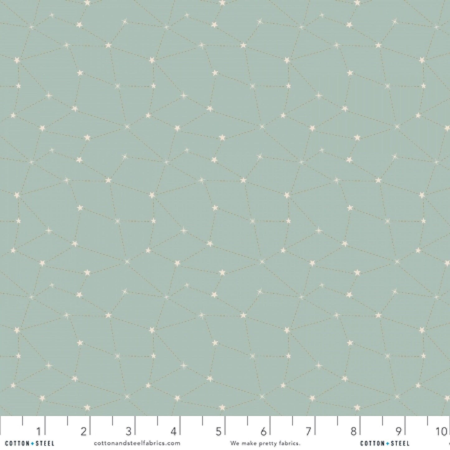 Starry Night Look to the Stars Carys Mula Savanna Cotton + Steel Fabrics Quilters Cotton Fabric Fetish