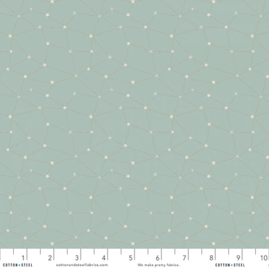 Starry Night Look to the Stars Carys Mula Savanna Cotton + Steel Fabrics Quilters Cotton Fabric Fetish