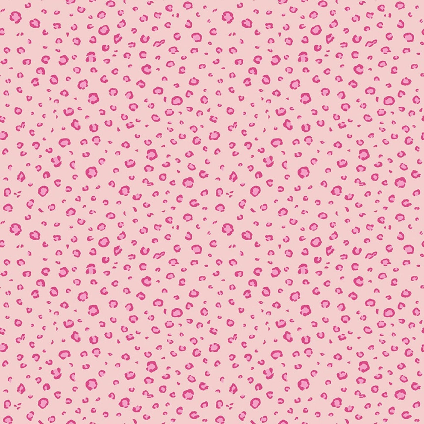 Leopard Spots Pink Leafy Keen Amanda Niederhauser Riley Blake Designs Quilting Cotton Fabric Fabric Fetish