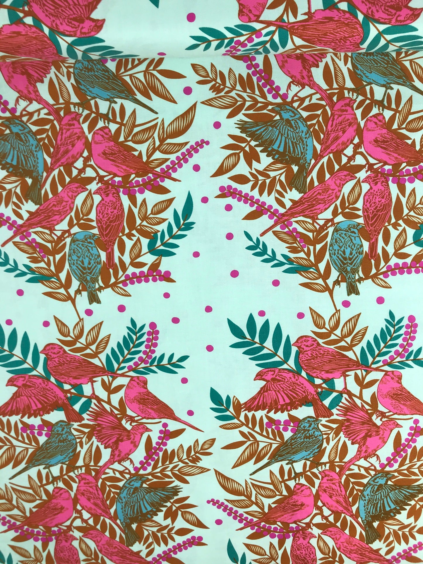 freespirit fabric anna maria horner bright eyes visitation seafoam Fabric Fetish