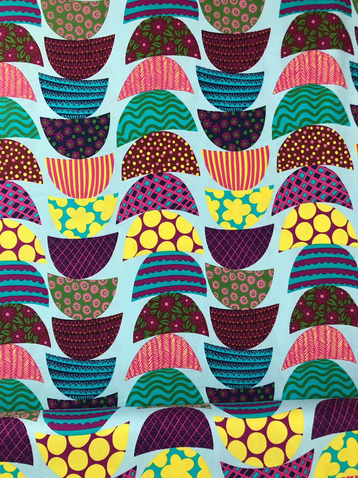 freespirit fabric anna maria horner bright eyes stacked breakfast Fabric Fetish