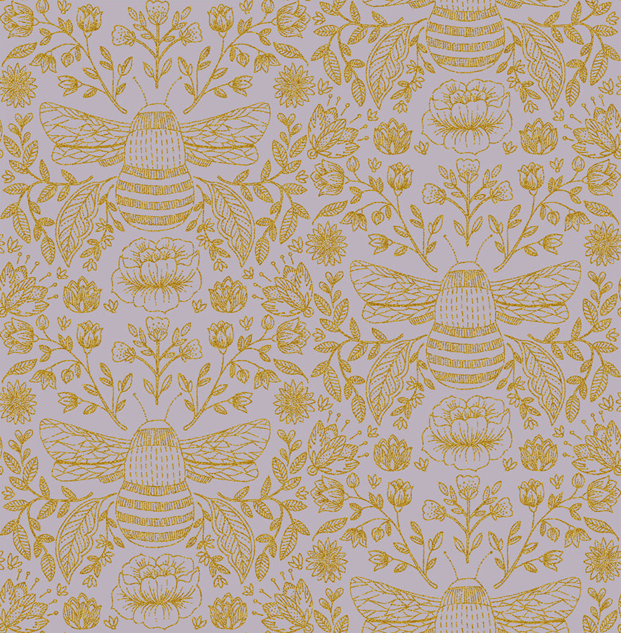 jade mosinski rjr fabrics summer in the cotswolds bees knees dusk Fabric Fetish