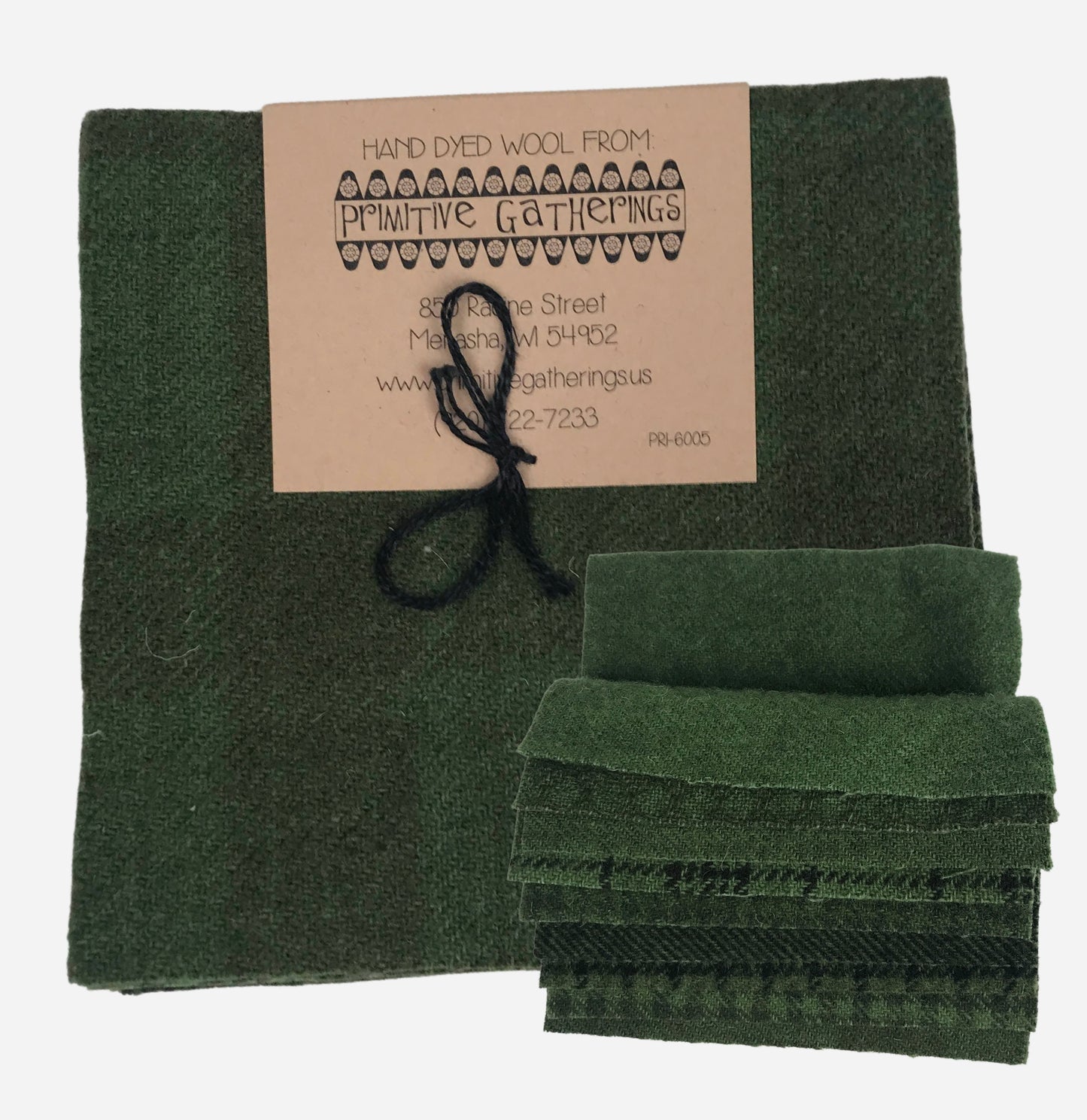 moda fabric primitive gatherings hand dyed 5 inch wool charm pack holly Fabric Fetish