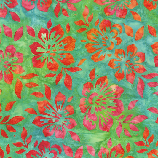 Tropical - Artisan Batiks: Floral Paradise - Lunn Studios - Robert Kaufman