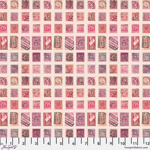 October - Palette PINK -  10pc Fat Quarter or Half Yard Bundles- Eclectic Elements - Tim Holtz - FreeSpirit Fabrics