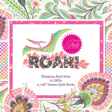 ROAR! - 21 Pcs  Bundles - Tula Pink - FreeSpirit Fabrics - 100% Quilters Cotton -