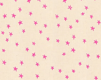 Starry Neon Pink - Starry - Alexia Abegg - Ruby Star Society Fabric - Moda 100% Quilters Cotton - RS4109-36
