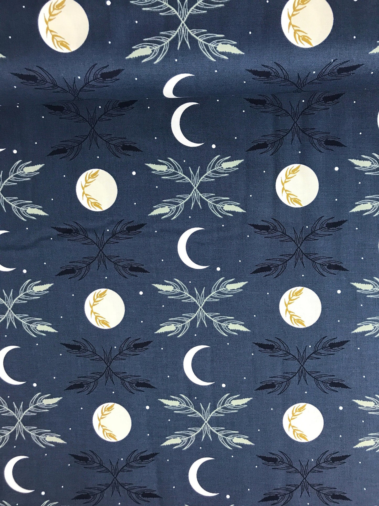 Harvest Moon Night - Camp Creek -  Ash Cascade - Cotton + Steel - Quilters Cotton AC100-NI1