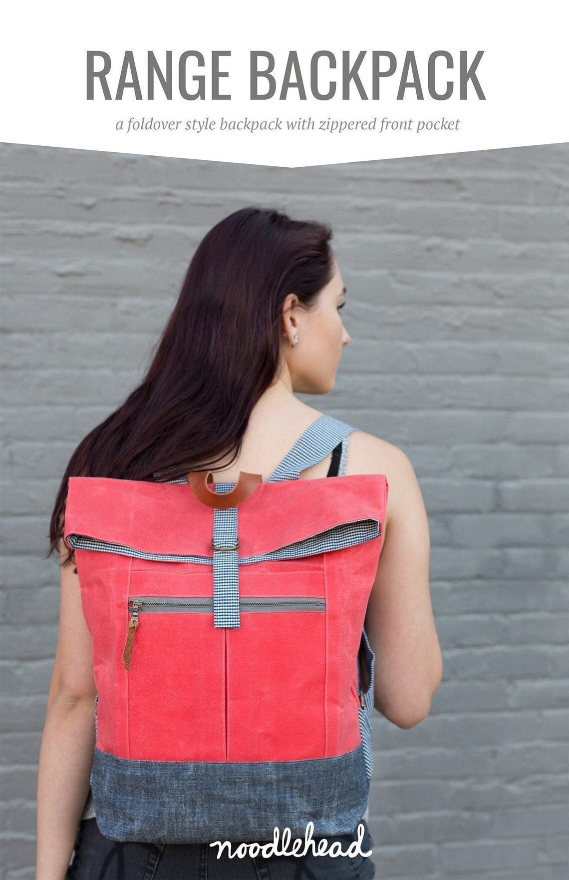 Range Backpack Sewing Pattern - Anna Graham - Noodlehead fabric fetish