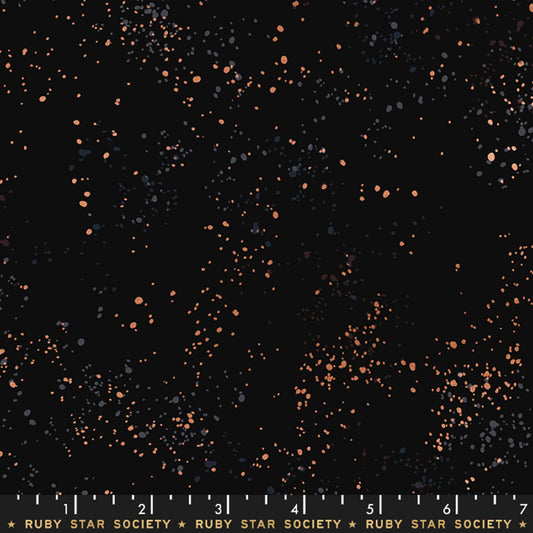 Speckled Black Copper METALLIC Rashida Coleman Hale Ruby Star Society Fabric Moda 100% Quilters Cotton RS5027 61M Fabric Fetish