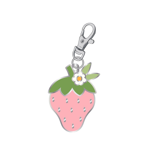 Strawberry Enamel Happy Charms by Lori Holt of Bee in my Bonnet ST-24596