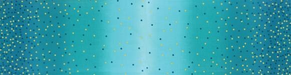 Ombre Confetti Turquoise Gold METALLIC -  V and Co. Vanessa Christenson - Moda  10807-209M