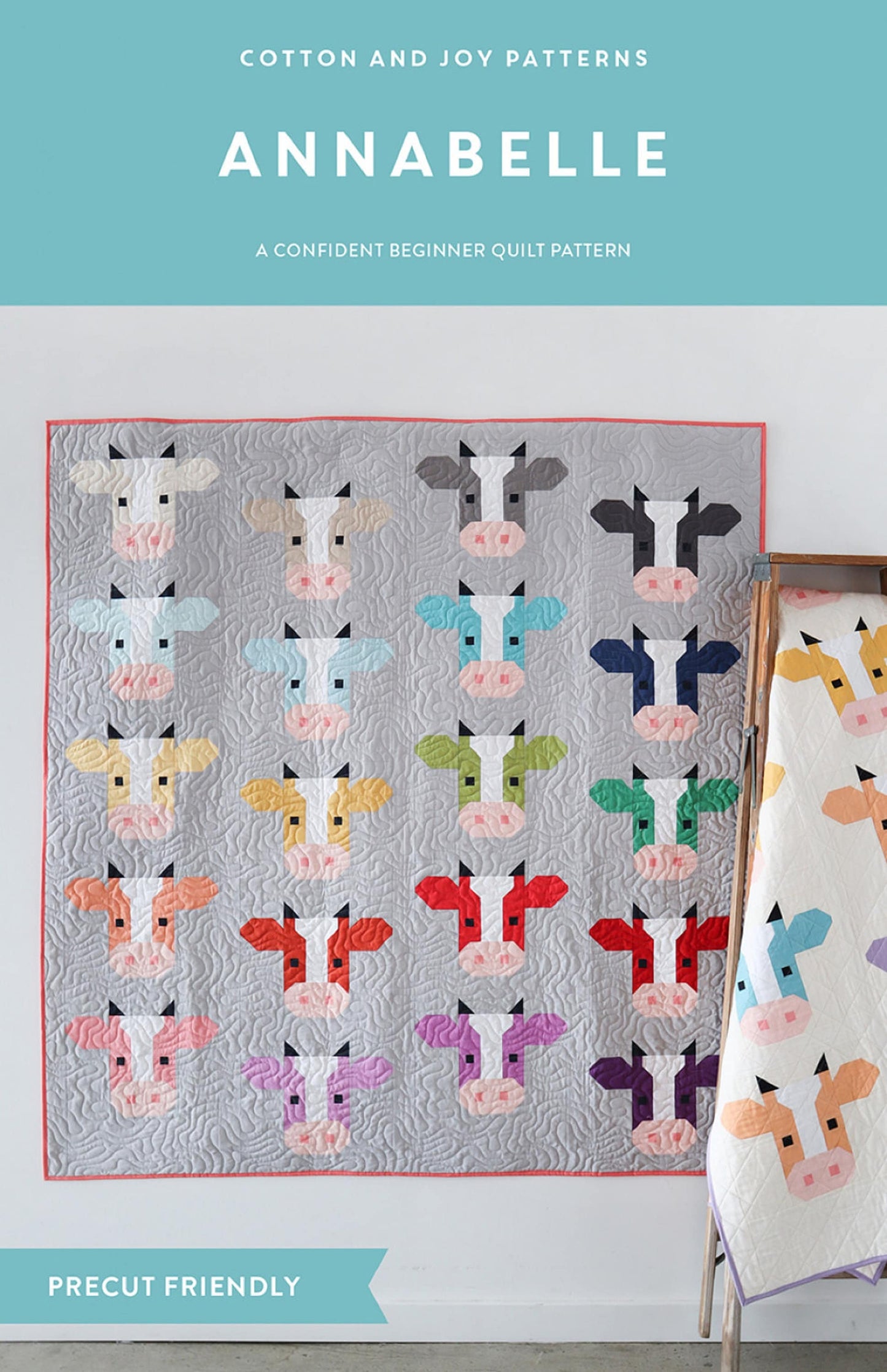 Annabelle Quilt Pattern - Cotton And Joy Patterns - 3 Sizes Options - Confident Beginner