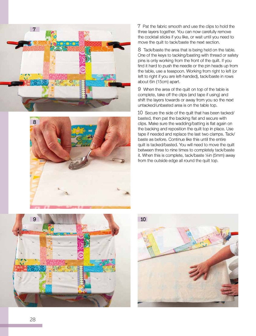 Big Stitch Quilting Pattern Booklet - Carolyn Forster - Search Press - 20 Projects, Templets Included
