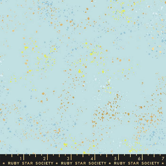 Speckled Polar Gold METALLIC Rashida Coleman Hale Ruby Star Society Fabric Moda 100% Quilters Cotton RS5027 101M Fabric Fetish
