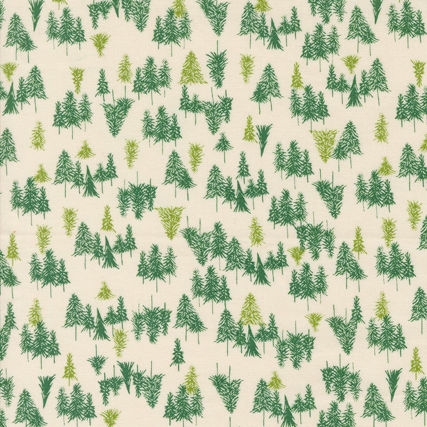 Tree Farm Natural Cozy Wonderland Fancy That Design House Moda Quilters Cotton Fabric Fetish