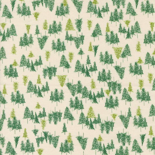 Tree Farm Natural Cozy Wonderland Fancy That Design House Moda Quilters Cotton Fabric Fetish