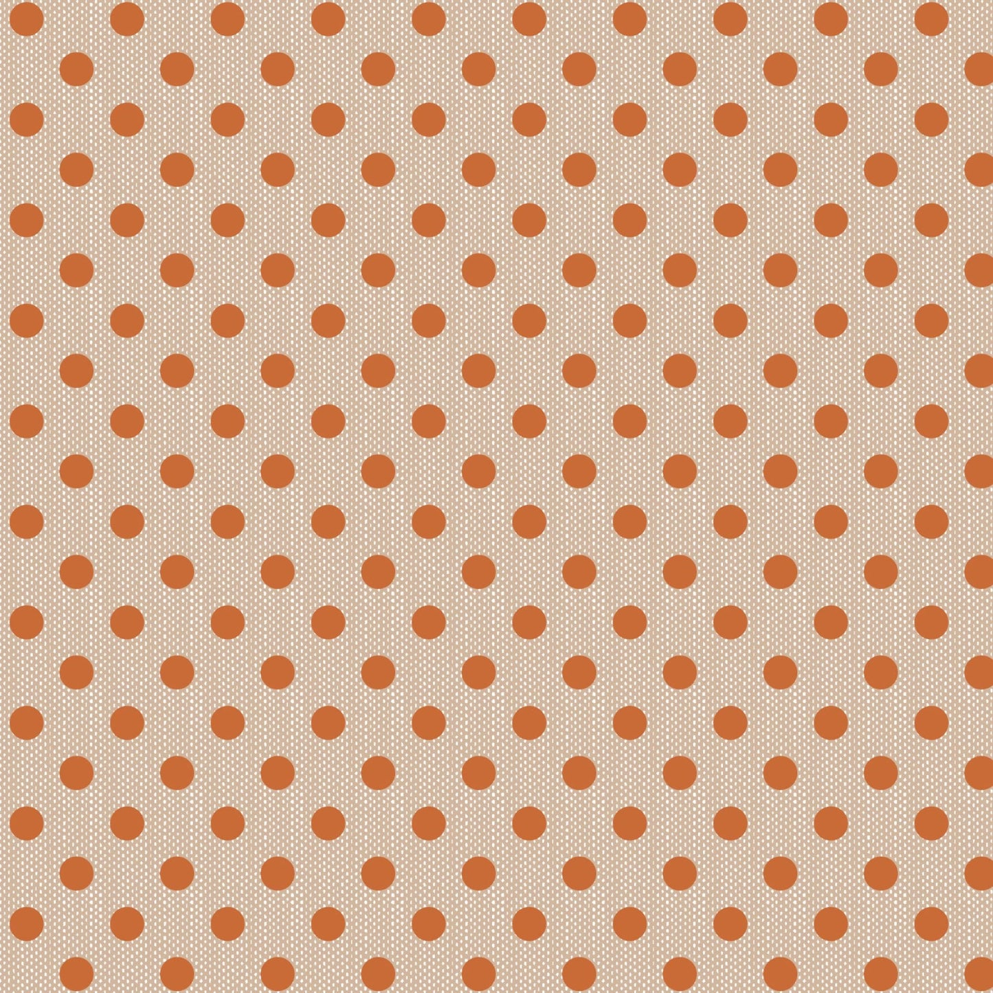 Polkadot Ginger Polka Dot WOVEN Creating Memories Tilda Fabric Tone Finnanger 100% Woven Quilters Cotton Fabric Fetish