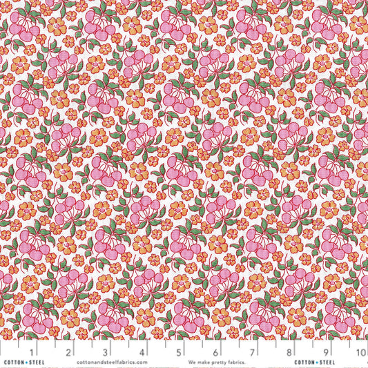 Cherries Jubilee Rose Everything But the Kitchen Sink XIII RJR Studio Fabrics Quilters Cotton Fabric Fetish