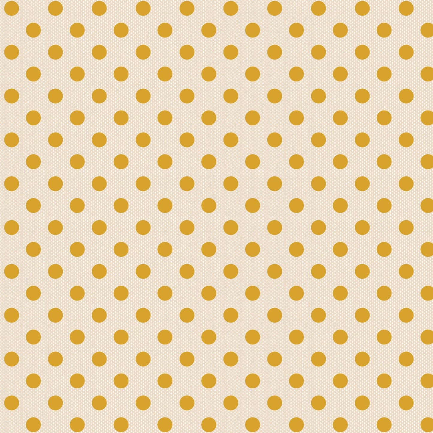 Polkadot Yellow Polka Dot WOVEN Creating Memories Tilda Fabric Tone Finnanger 100% Woven Quilters Cotton Fabric Fetish