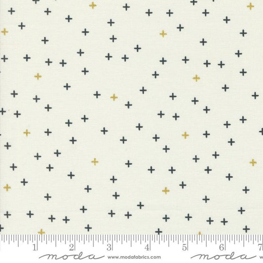 A Bit of a Plus Ivory Gold Metallic Blender Zen Chic Moda Fabric Fetish