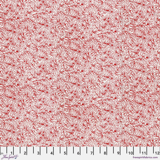 Berry Branch FLANNEL Red Holidays Past Tim Holtz 100% Cotton Flannel Fabric Fetish