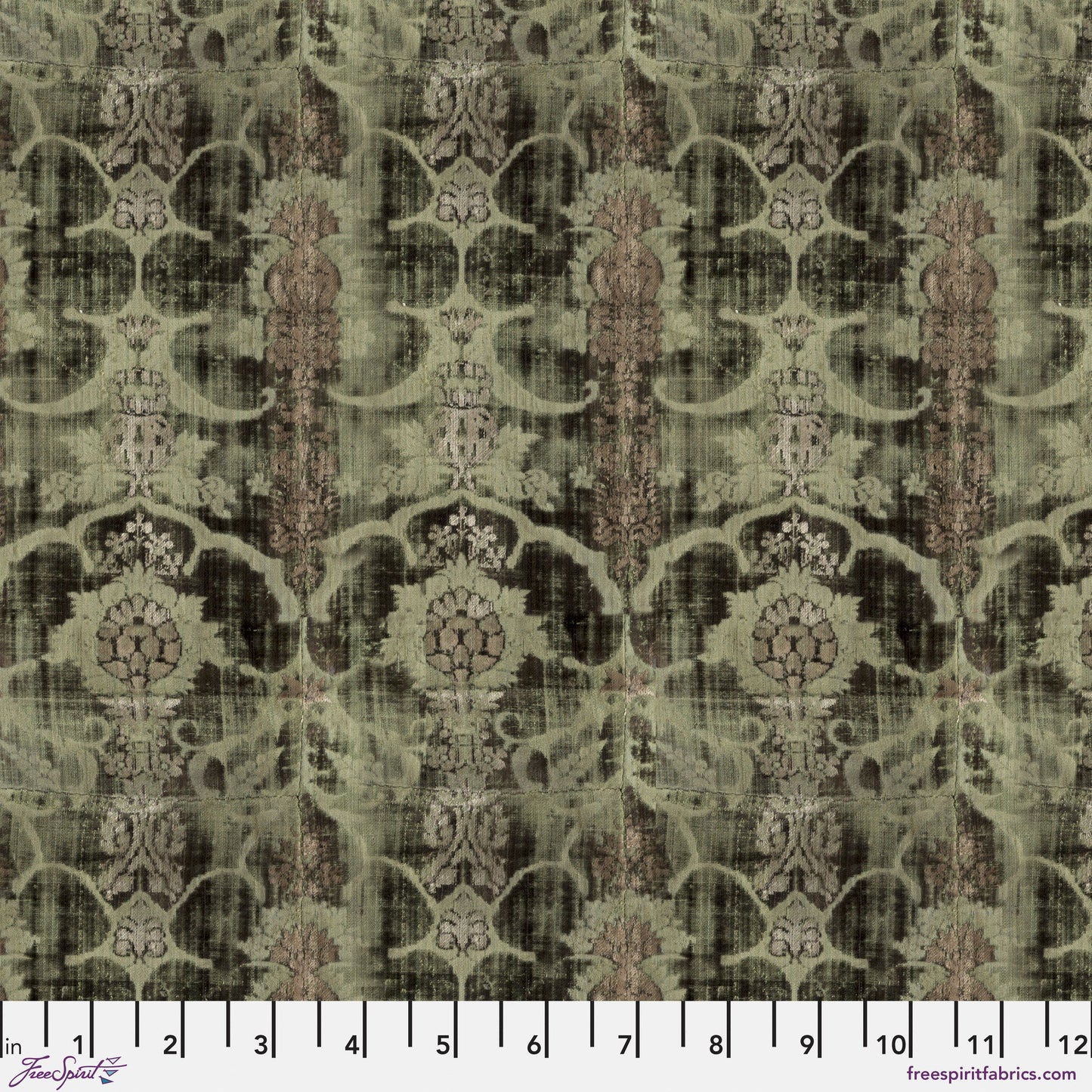 March - Palette Green -  10pc Fat Quarter or Half Yard Bundles- Eclectic Elements - Tim Holtz - FreeSpirit Fabrics