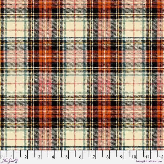 Lodge Plaid Multi FLANNEL Holidays Past Tim Holtz 100% Cotton Flannel Fabric Fetish