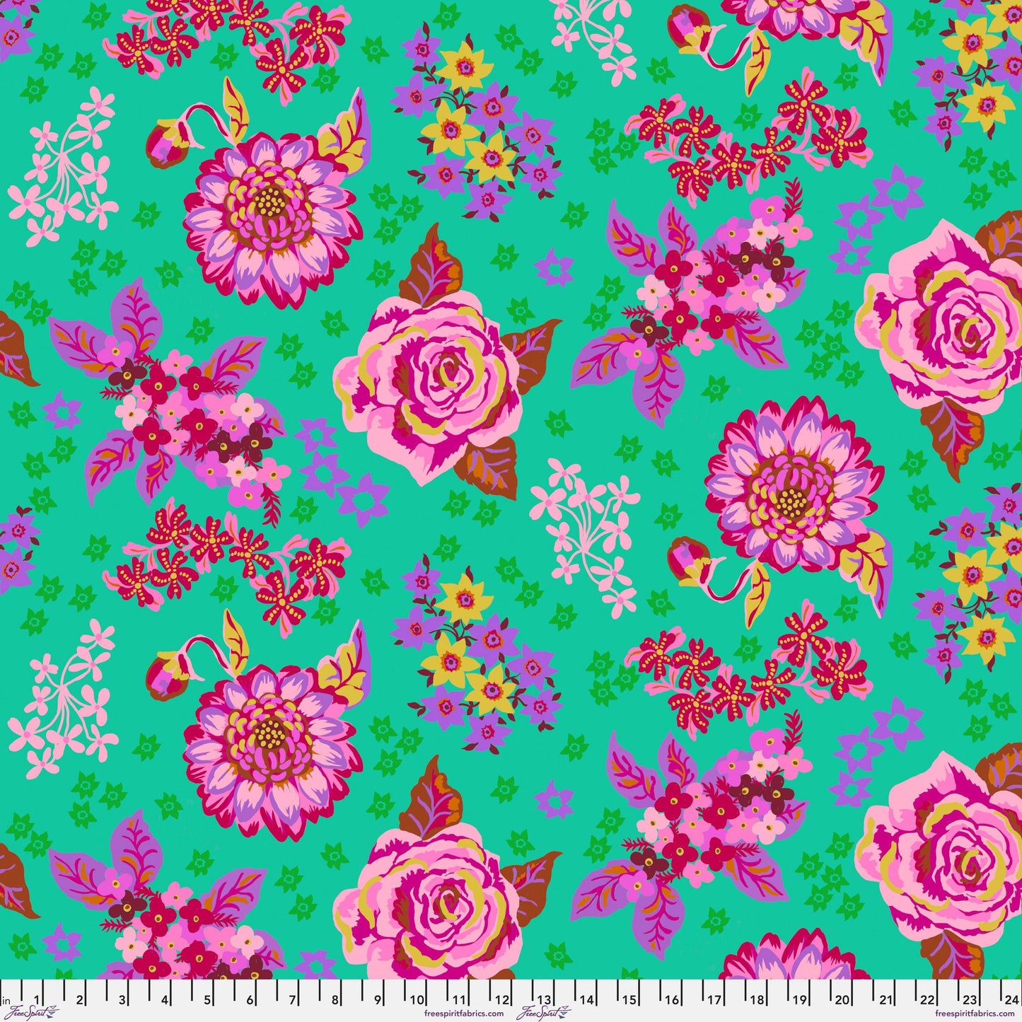 Dream Grape A Spring in Paris Nathalie Lete for Anna Maria Horner Conservatory Freespirit Fabric 100% Quilters Cotton PWNL039 GRAPE Fabric Fetish