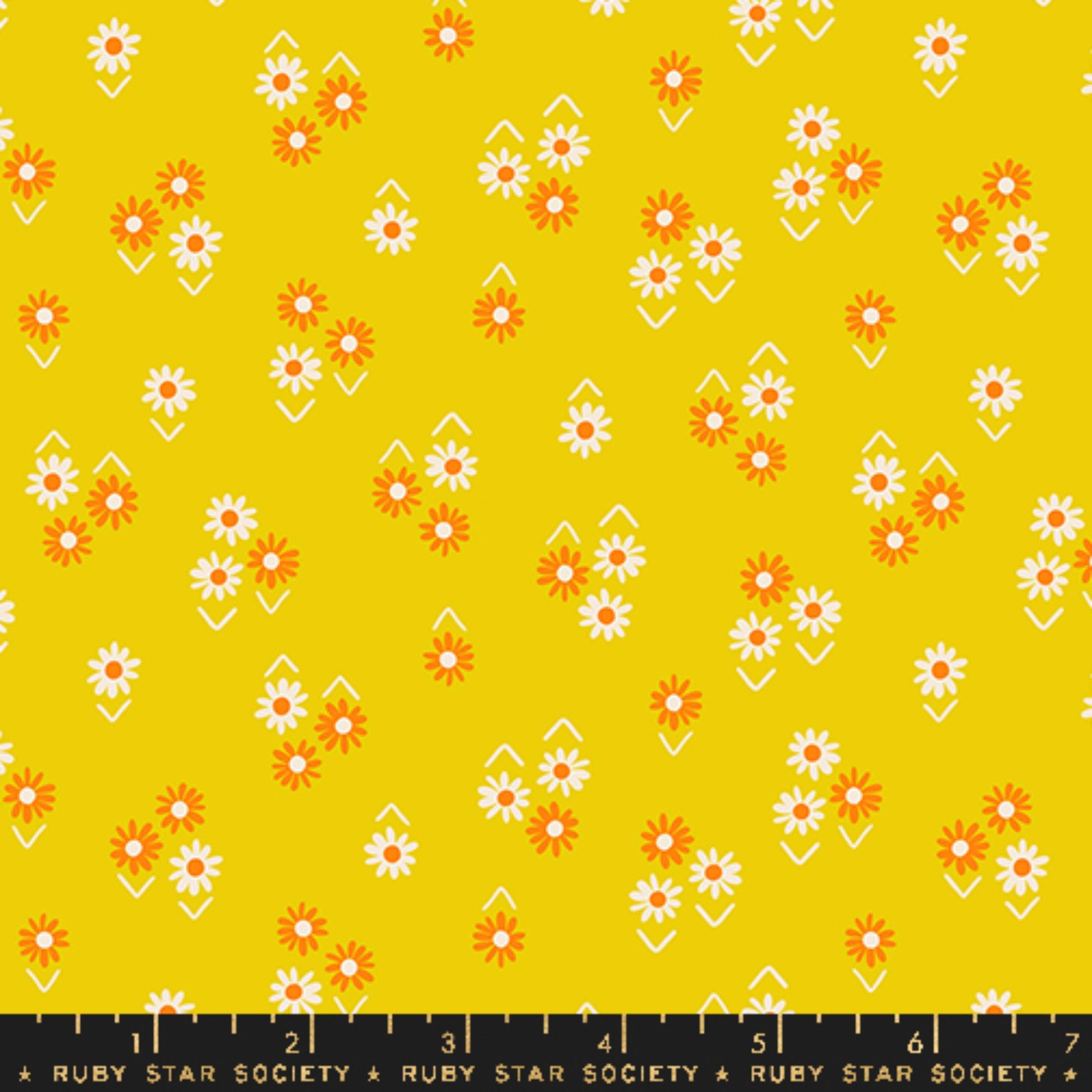 Baby Flowers Golden Hour Juicy Melody Miller for Ruby Star Society and Moda Fabrics 100% Quilters Cotton RS0092 13 Fabric Fetish