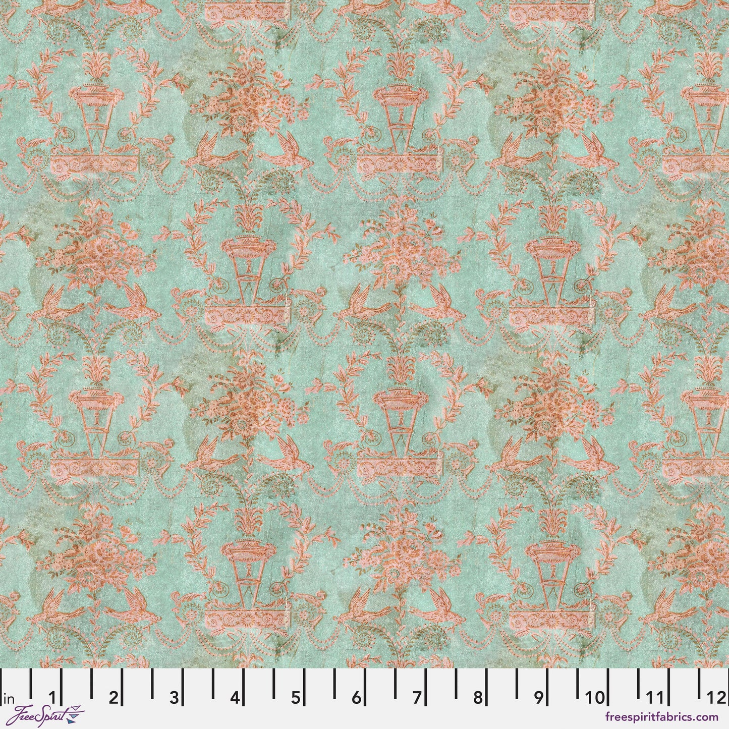 April - Palette Teal -  10pc Fat Quarter or Half Yard Bundles- Eclectic Elements - Tim Holtz - FreeSpirit Fabrics