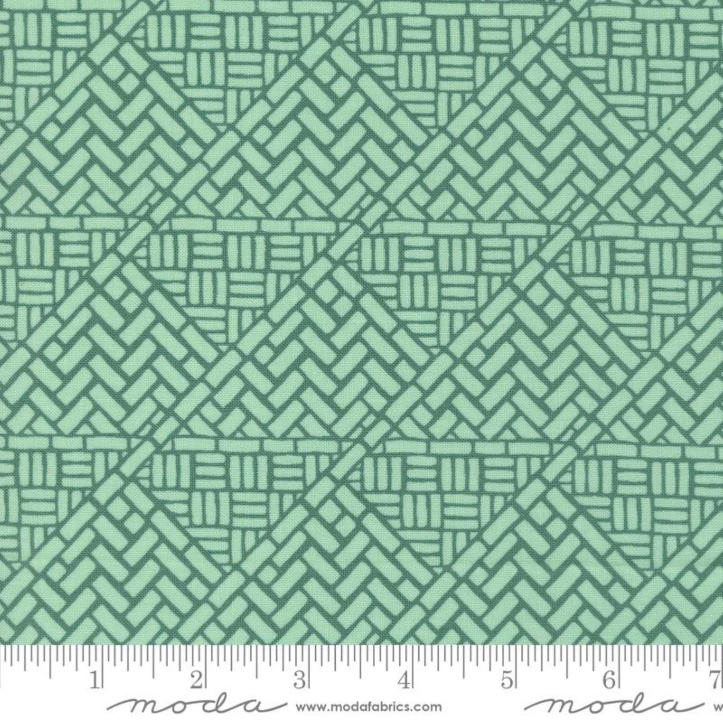 Mosaic Pistachio Tango Kate Spain Moda 100% Quilters Cotton 27338 19 Fabric Fetish