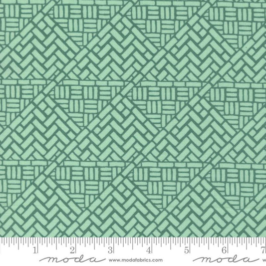 Mosaic Pistachio Tango Kate Spain Moda 100% Quilters Cotton 27338 19 Fabric Fetish