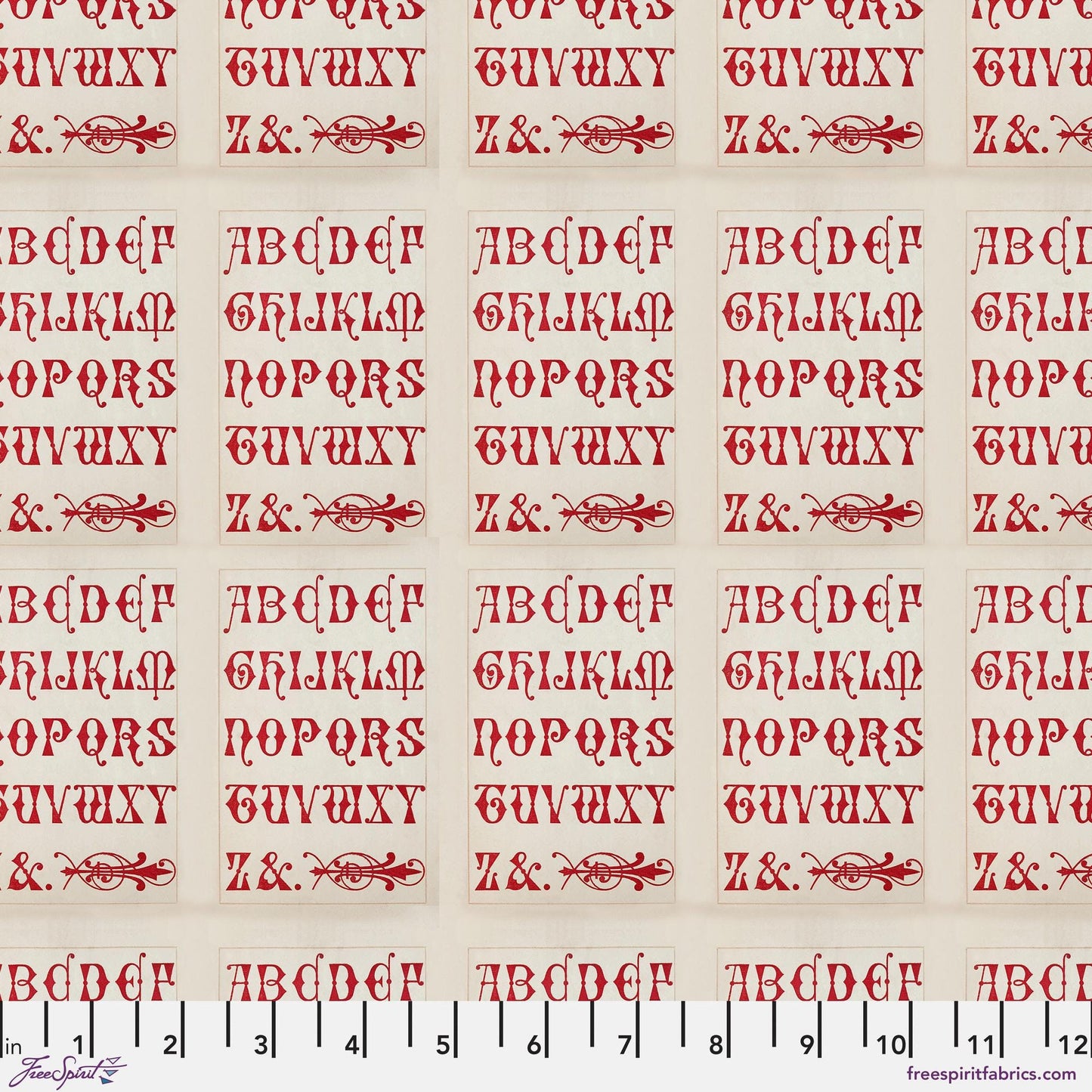 Red Typography Red Palette Red Tim Holtz Fabric Fetish