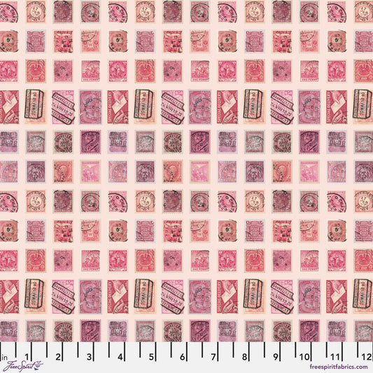 Pink Stamps Pink Palette Pink Tim Holtz Fabric Fetish