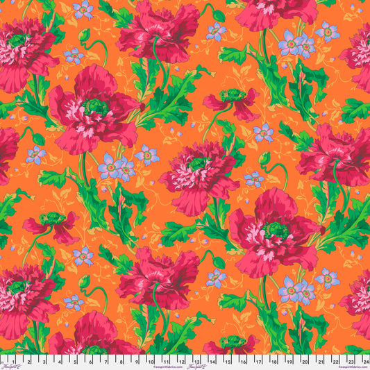 Papaver Red - Philip Jacobs - Kaffe Fassett Collective  - August 2024 - FreeSpirit Fabric