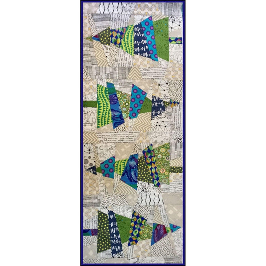 Crazy Christmas Trees Quilt Pattern - Cut Loose Press - Karla Alexander