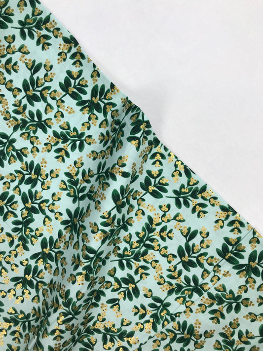 Mistletoe Mint - Holiday Classics - Rifle Paper Co - Cotton + Steel