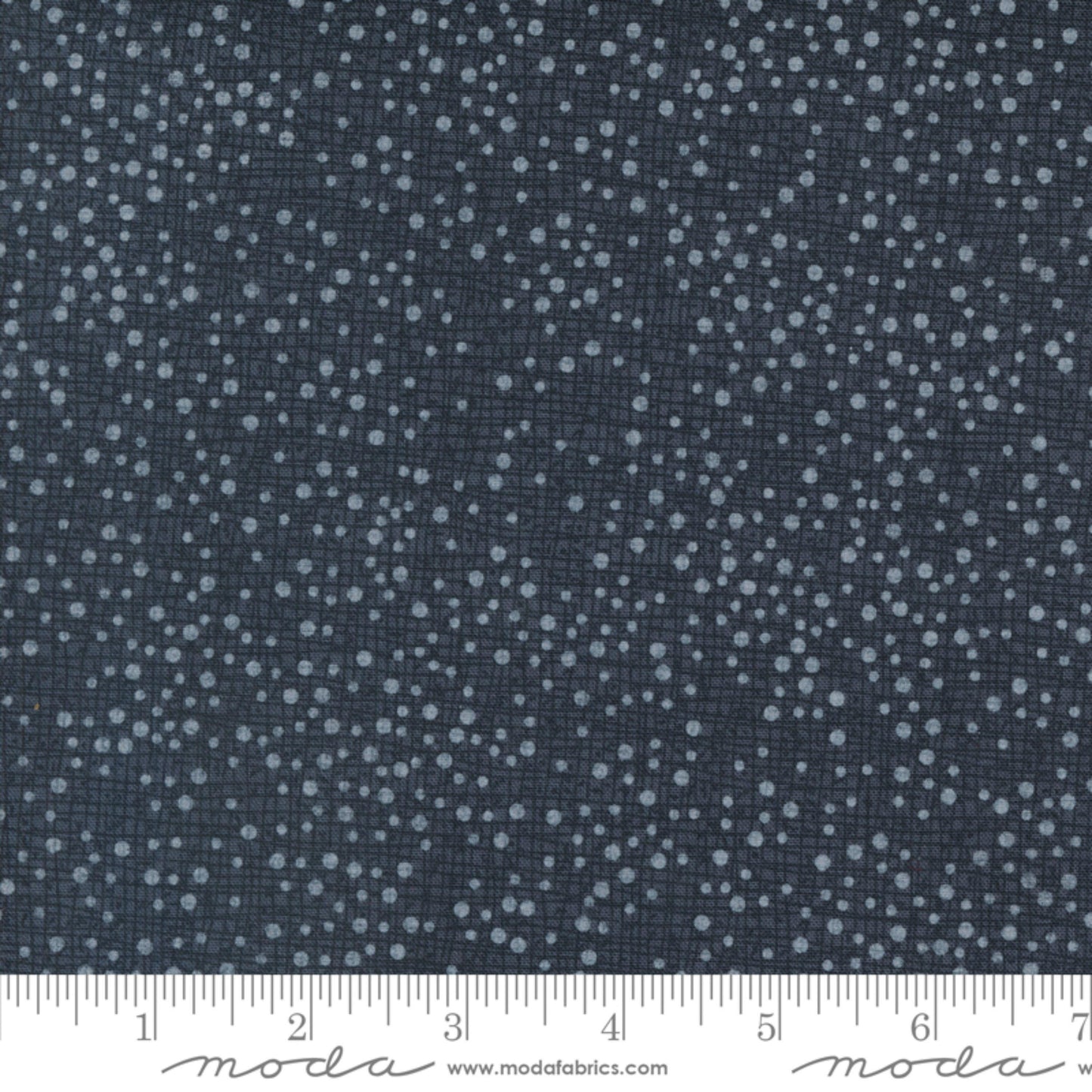 Dotty Thatched Soft Black Coven Robin Pickens Moda Fabric Fetish