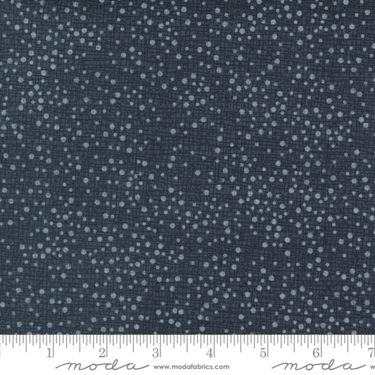 Dotty Thatched Soft Black Coven Robin Pickens Moda Fabric Fetish