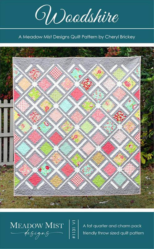 Woodshire Quilt Pattern - Meadow Mist Designs