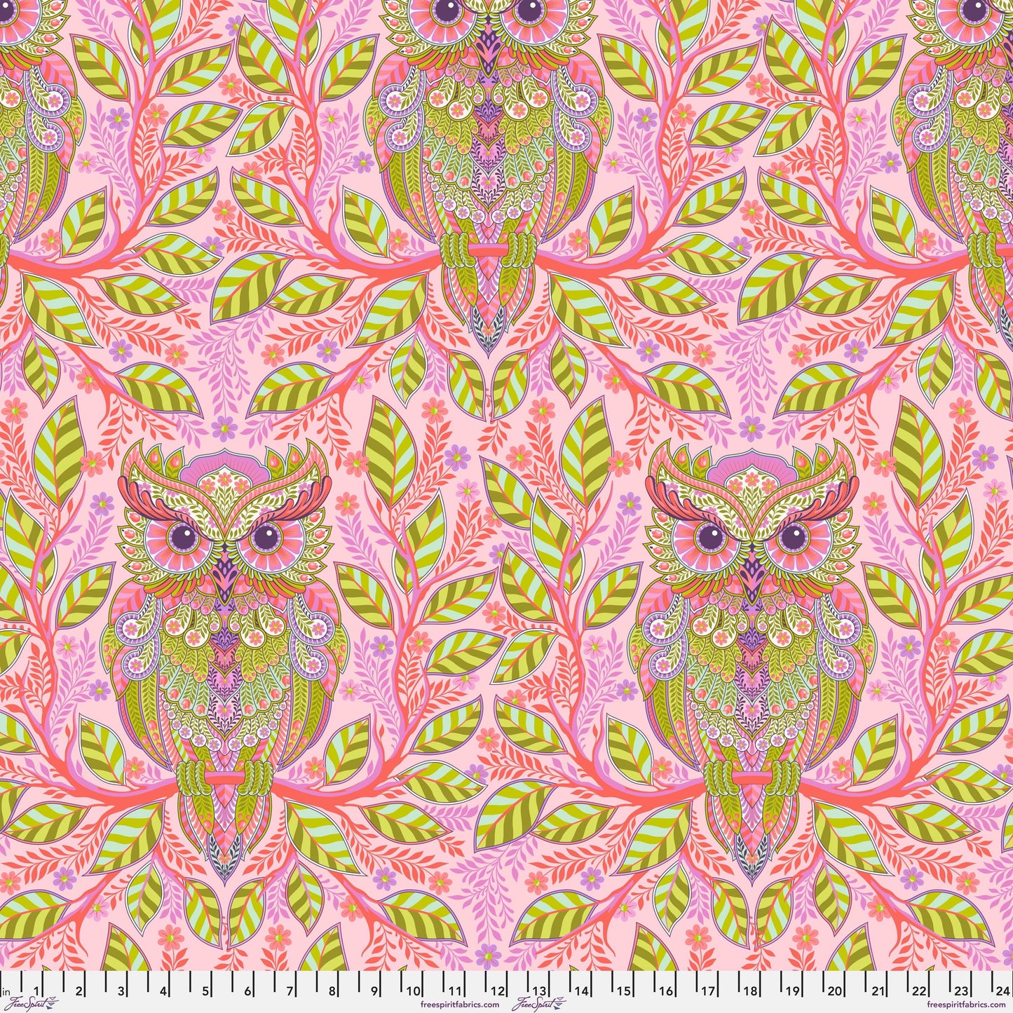 Hootie Patootie Honey Full Moon Forest II Tula Pink Freespirit Fabrics Fabric Fetish