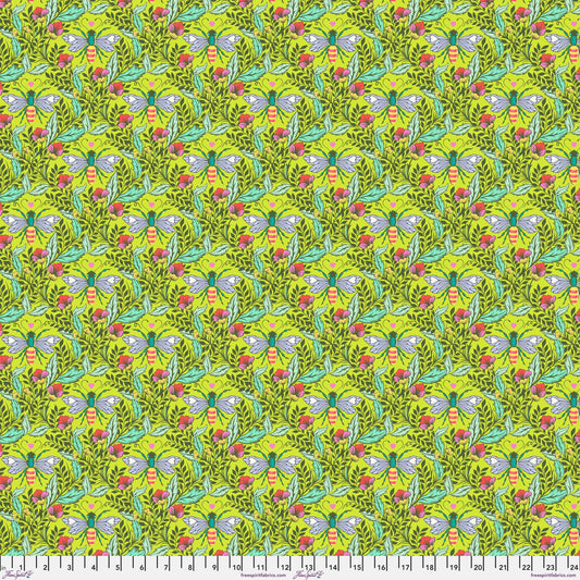 Shake Your Honey Maker Enchanted Full Moon Forest II Tula Pink Freespirit Fabrics Fabric Fetish
