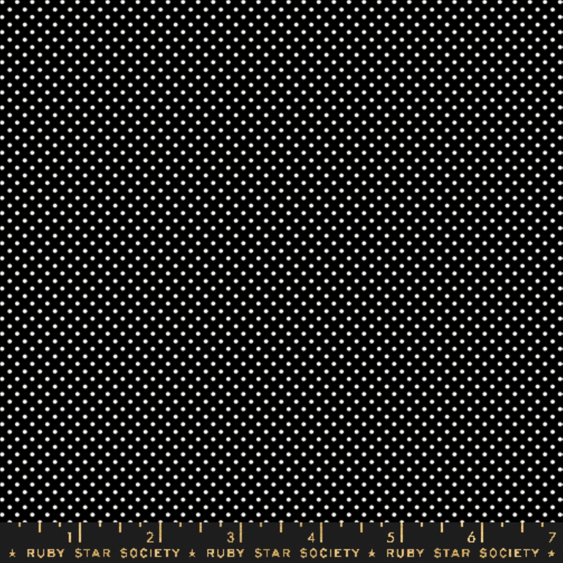 Mini Dots Black Ooh Lucky Lucky Alexia Abegg Ruby Star Society Fabric Moda Fabric Fetish