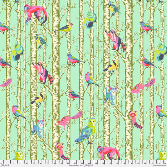 Family Tree Enchanted Full Moon Forest II Tula Pink Freespirit Fabrics Fabric Fetish