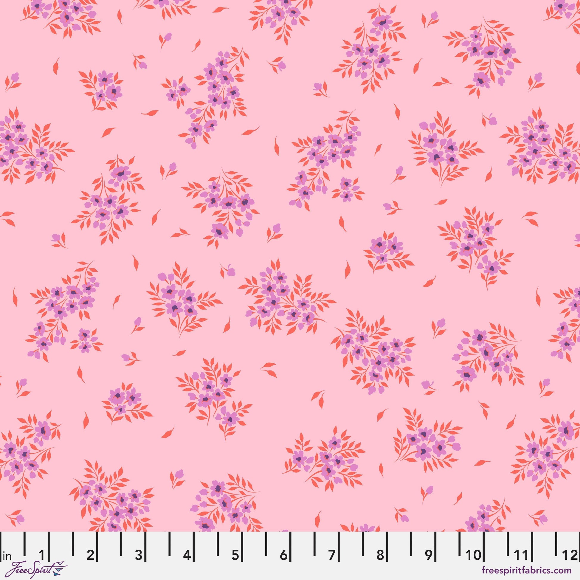 What a Ditz Pink Lemonade True Colors 2025 Tula Pink Freespirit Fabrics Fabric Fetish