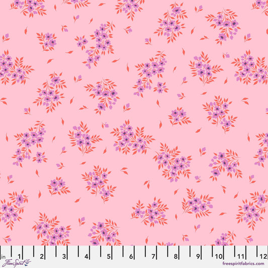What a Ditz Pink Lemonade True Colors 2025 Tula Pink Freespirit Fabrics Fabric Fetish
