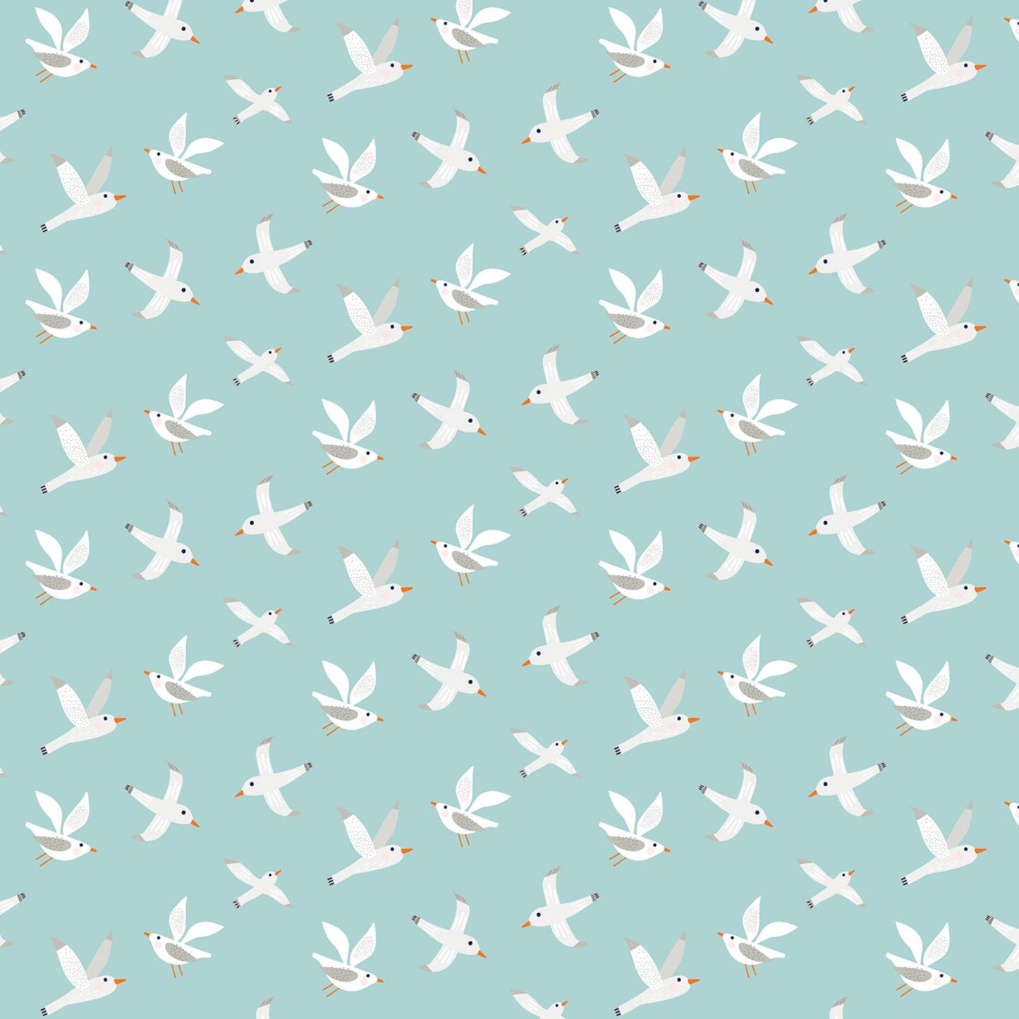 Seagulls Coast Sally Payne Dashwood Studio Fabric Fetish