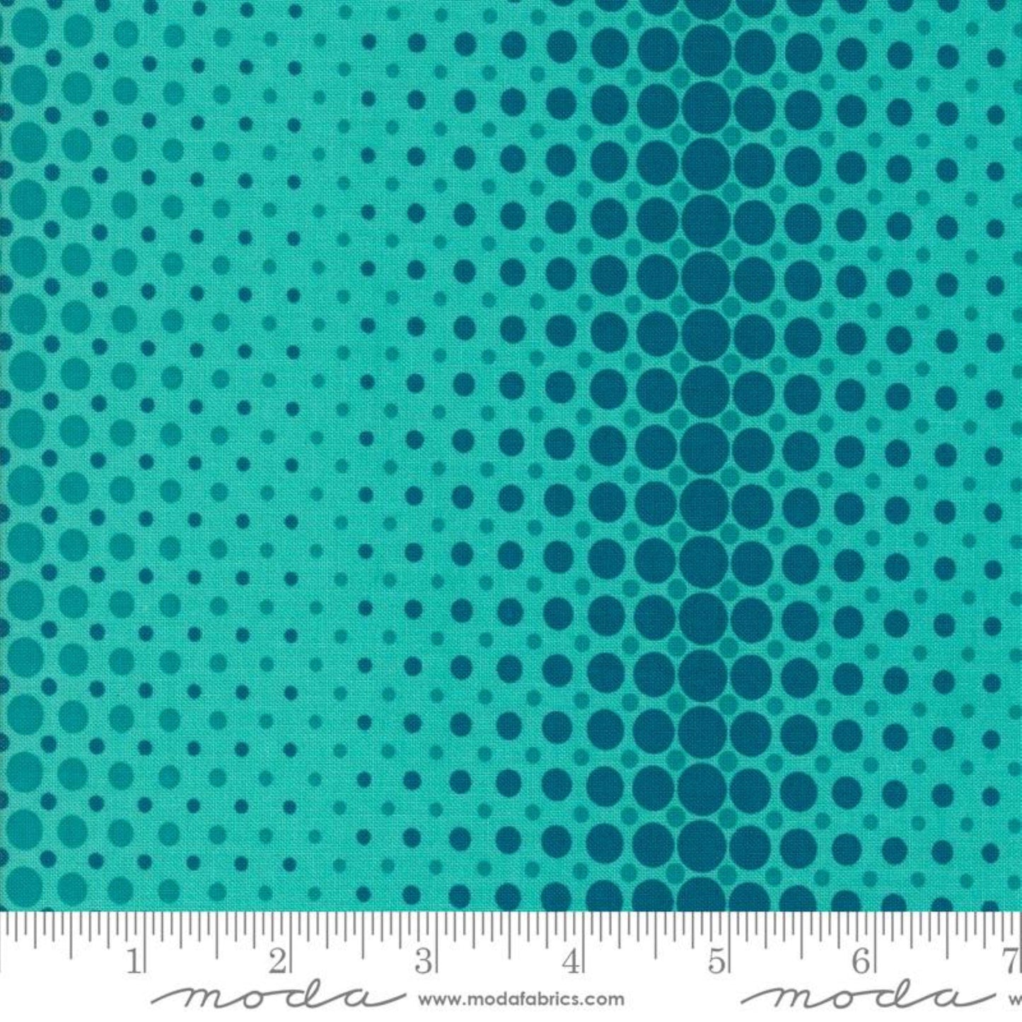 Color Crush Aqua V and Co. Vanessa Christenson Moda Fabric Fetish