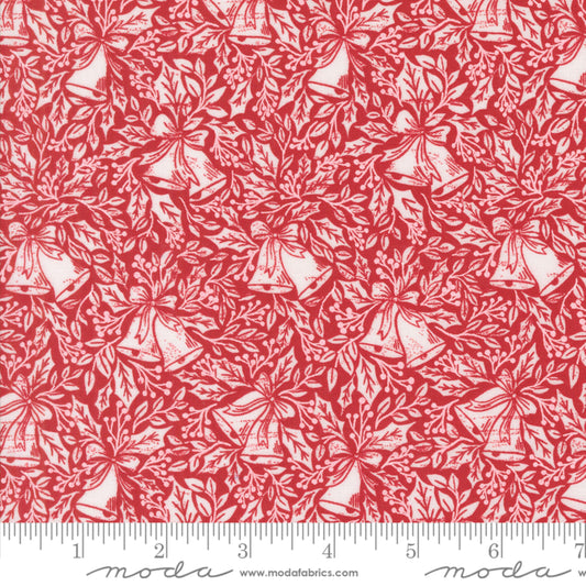 Bell Song Cranberry Berry and Pine Lella Boutique Moda Fabric Fetish